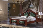 1806 solid wood bed